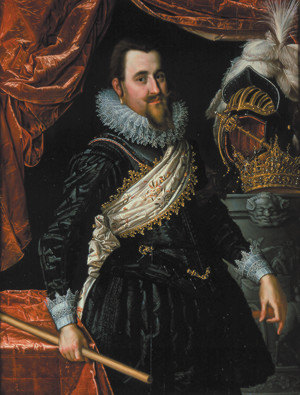 portrait of The Danish royal family and Christian IV Hilleroed Denmark