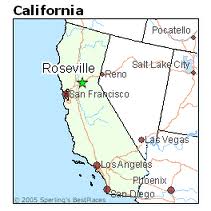 Roseville City California