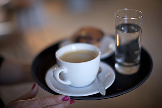 Caféen på Nordatlantens Brygge ligger i København